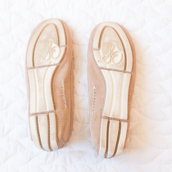 Sam Edelman | Leather Suede Slip On Moccasins - Picture 6 of 7